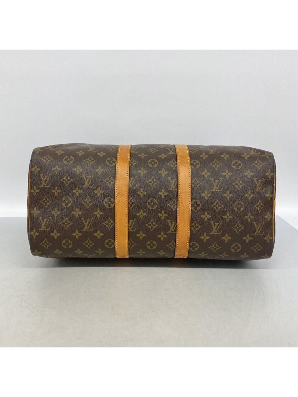 Louis Vuitton Boston Bag Monogram Keepall Bandouliere 45 Brown - Picture 3 of 13
